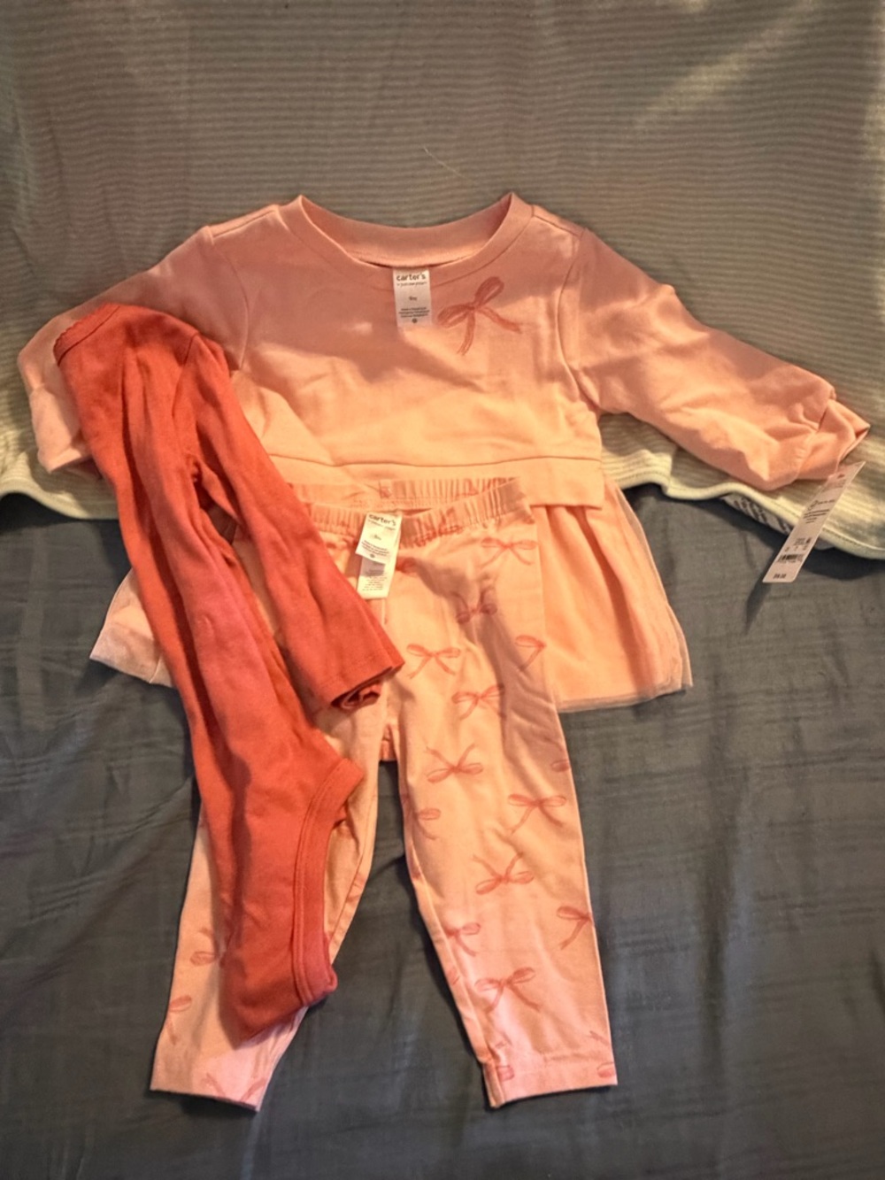 Carter's Light Pink Layered Baby Outfit Set